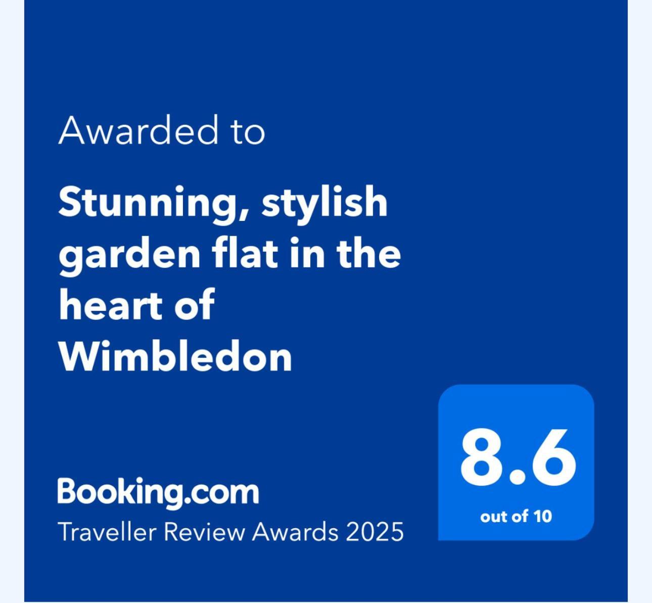 Apartamento Stunning, Stylish Garden Flat In The Heart Of Wimbledon Londres Exterior foto